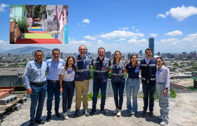 Arranca Monterrey con fuerza el programa “Transformando Monterrey”; pintarán 14 mil fachadas
