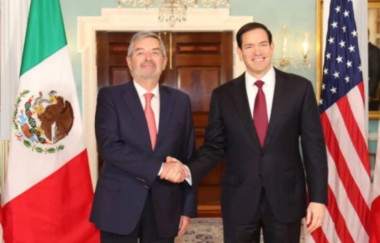 Marco Rubio y el canciller de México tienen una ‘reunión muy productiva’ sobre seguridad