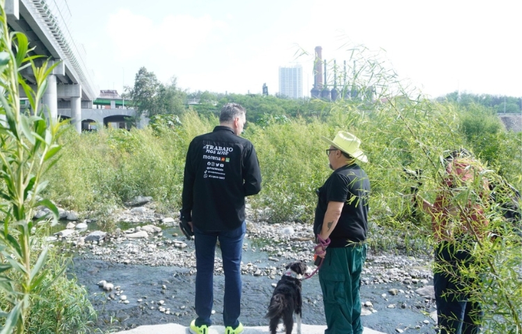 PIDE WALDO FERNÁNDEZ PARAR Y ACLARAR DESMONTE DEL RÍO SANTA CATARINA