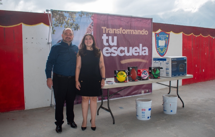 IMPLEMENTA GRETA BARRA “TRANSFORMANDO TU ESCUELA” EN GARCÍA