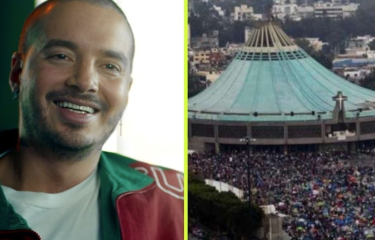 Visita J Balvin la Basílica y sorprende entre peregrinos
