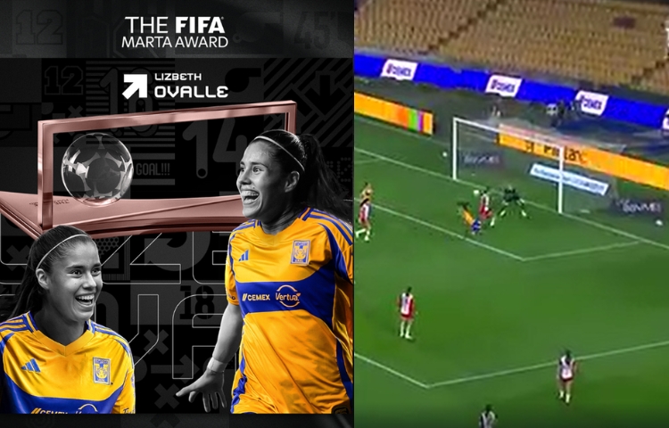 Jacqueline Ovalle gana el premio Marta por el ‘Camaroncín’ con Tigres Femenil