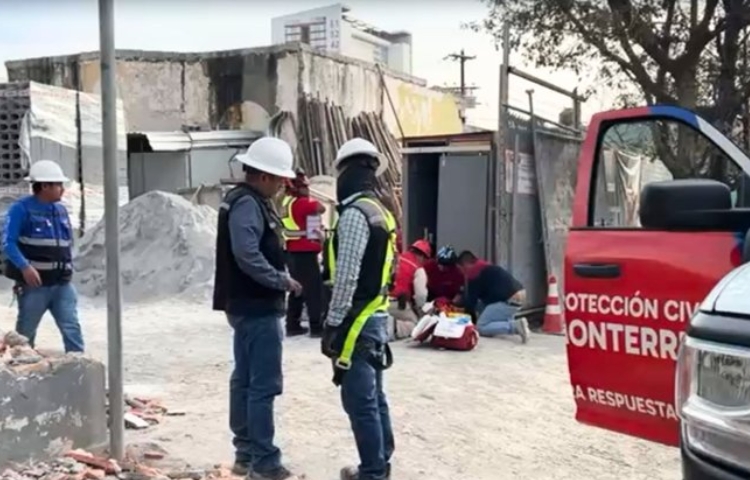 Riña entre albañiles deja un lesionado en el centro de Monterrey