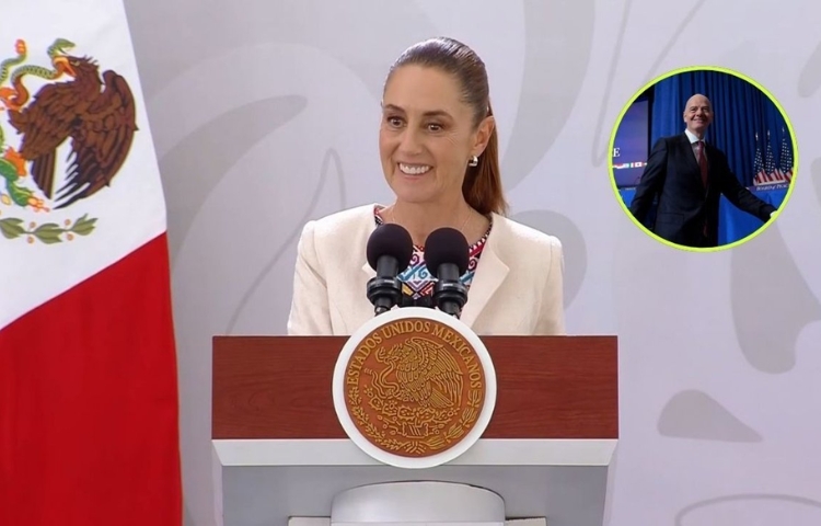 Ratifica Sheinbaum Mundial 2026 tras llamada con Infantino