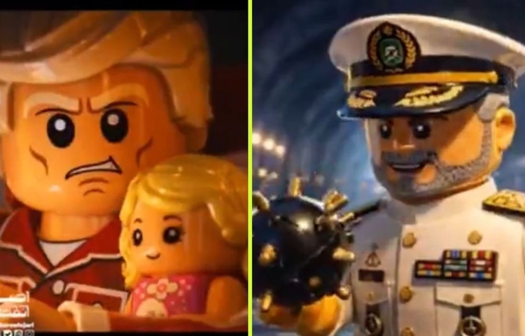 Lego iraní desafía ultimátum de Trump en un video viral